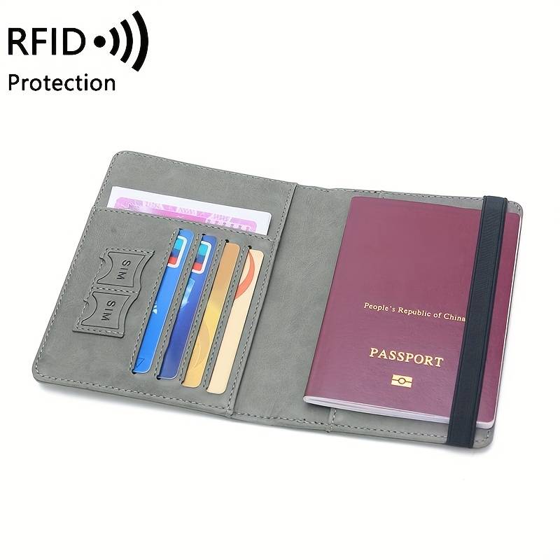Slim Travel Passport Wallet