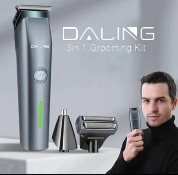 Daling 3 In 1 Shaver Grooming Kit