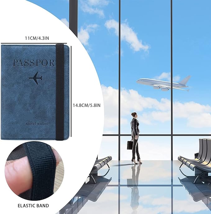 Slim Travel Passport Wallet