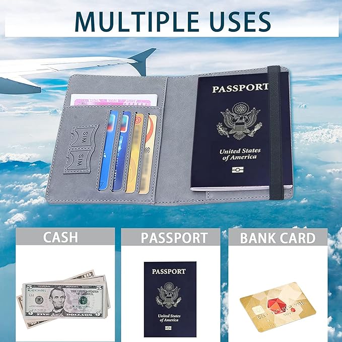 Slim Travel Passport Wallet