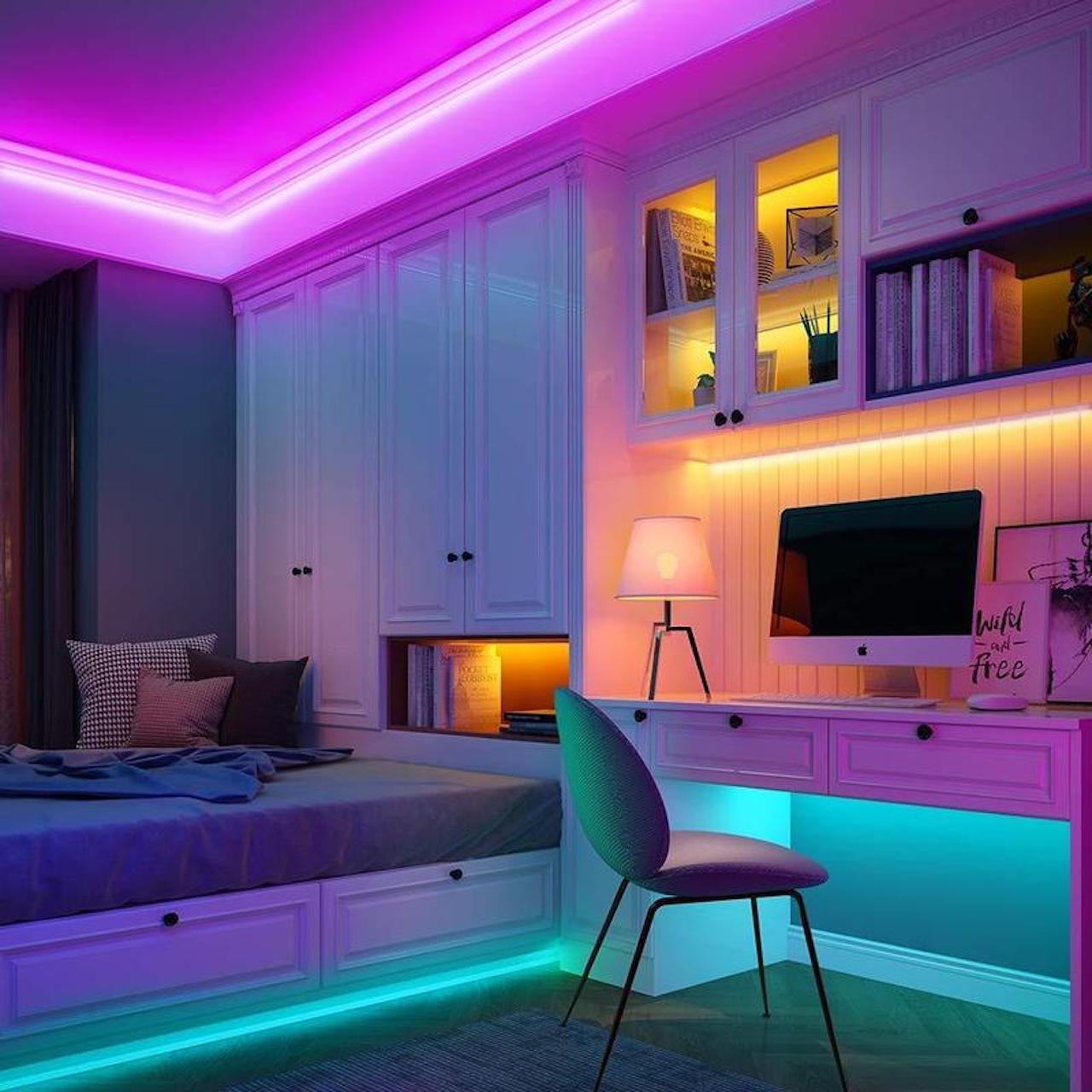 RGB LED Strip Lights For Room Decoration