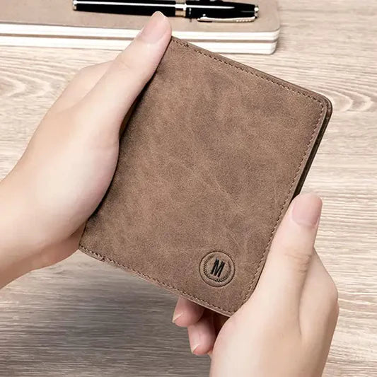Short Leather Imported M Wallet