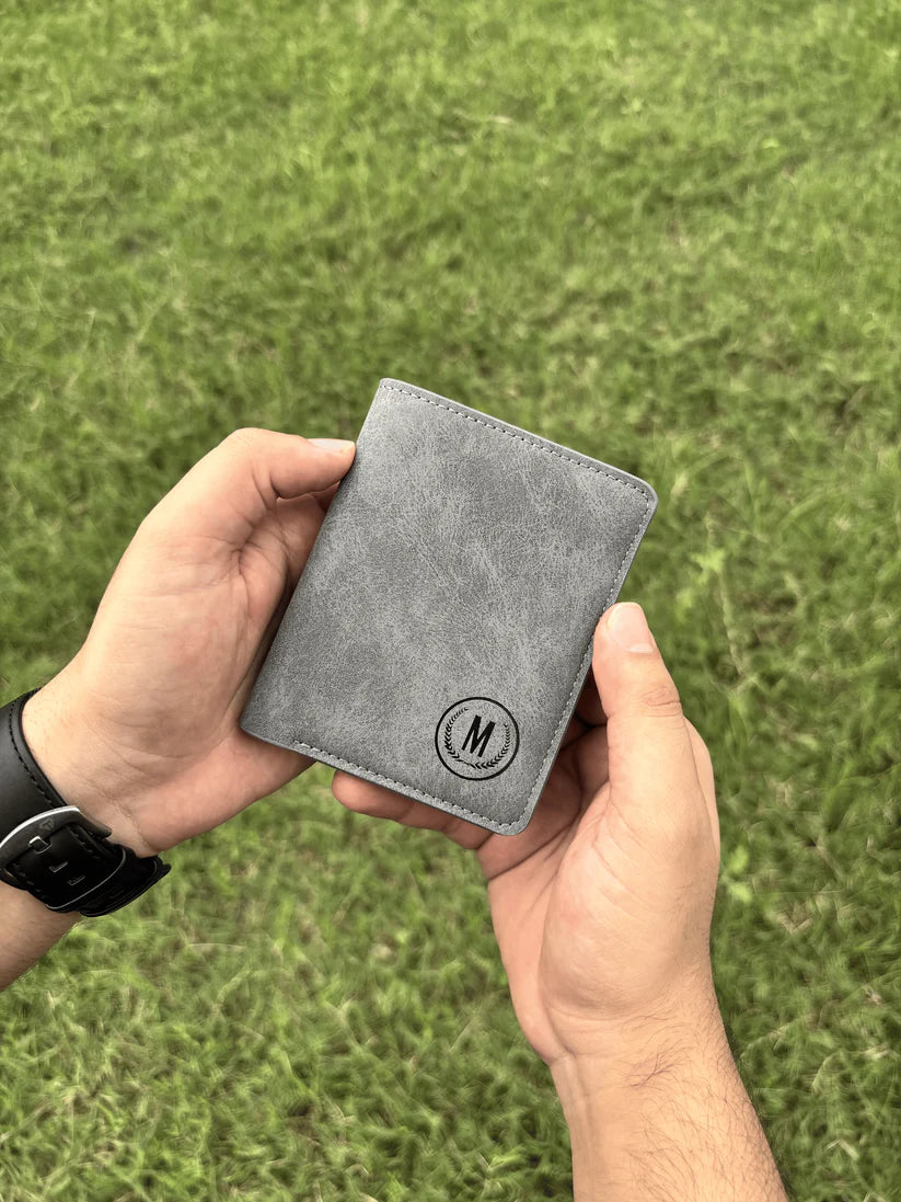 Short Leather Imported M Wallet