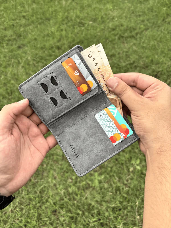 Short Leather Imported M Wallet
