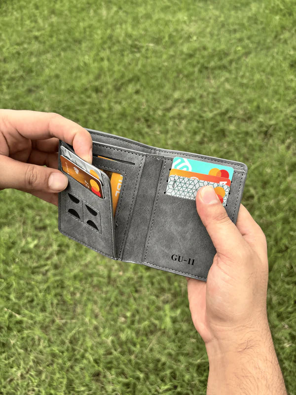 Short Leather Imported M Wallet