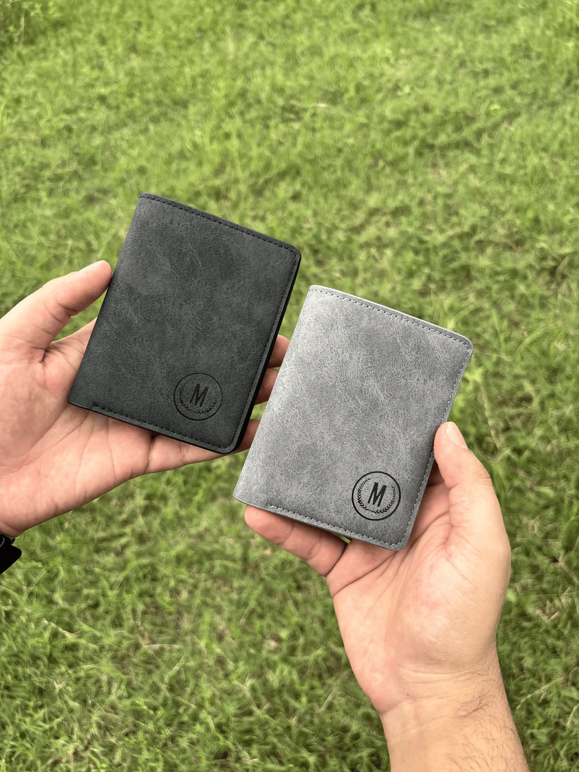 Short Leather Imported M Wallet