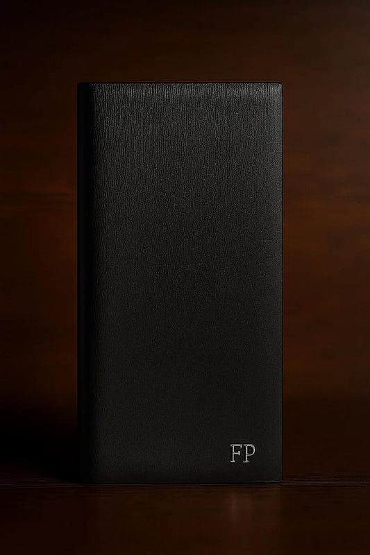 Slim Bifold Long Original Leather Wallet