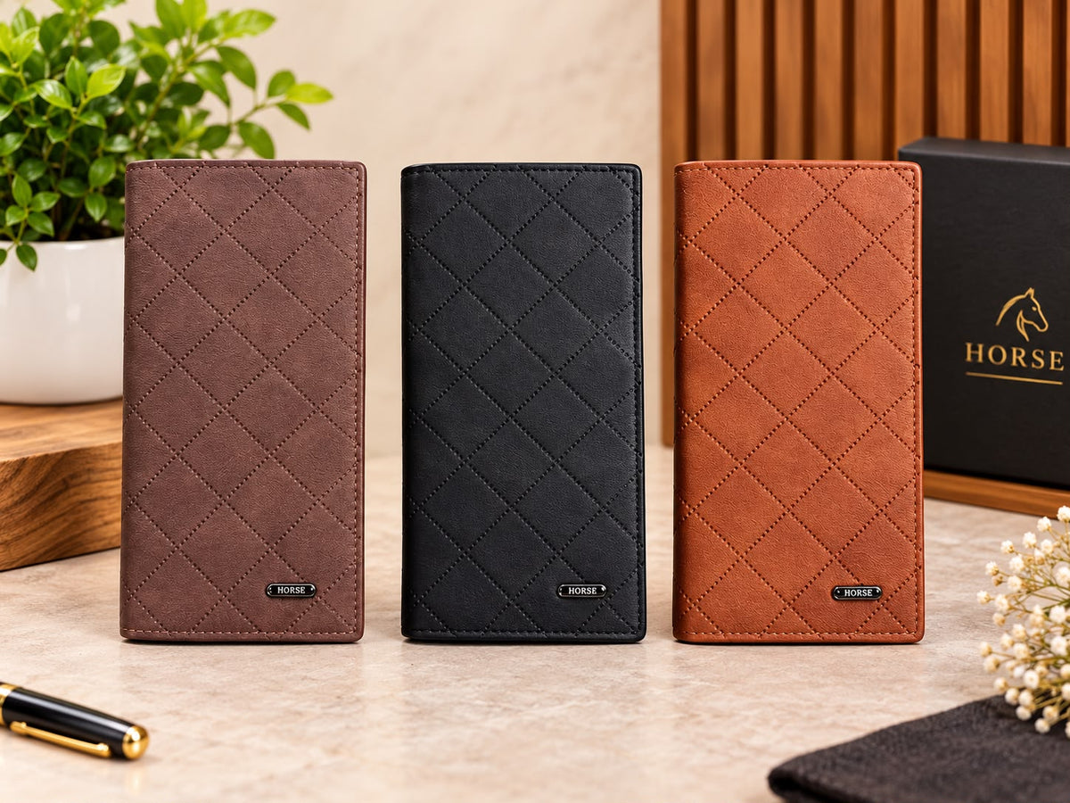 Long Premium Quilted Wallet